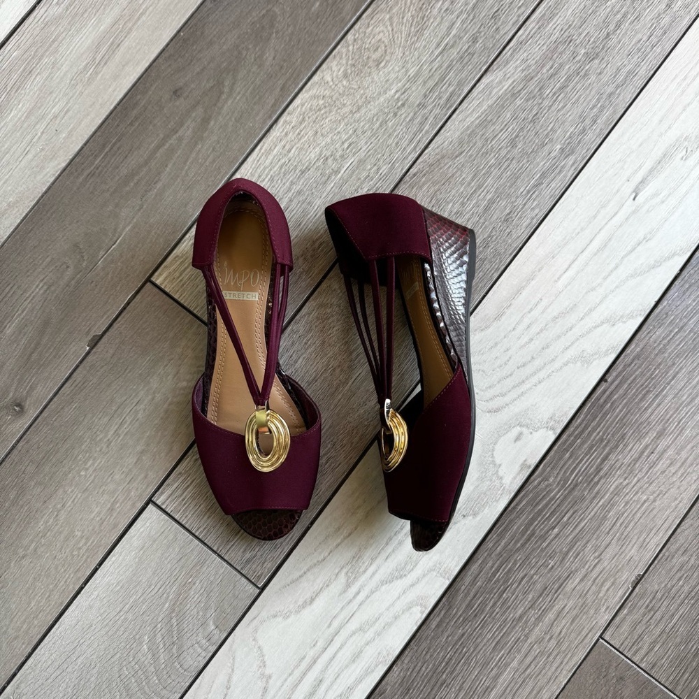 IMPO Women’s Heel Sandals Open-Toe 2” | Size: 6.5 | Excellent Condition